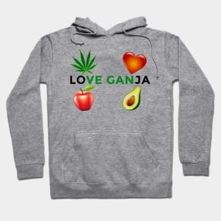 LO VE GAN JA Hoodie